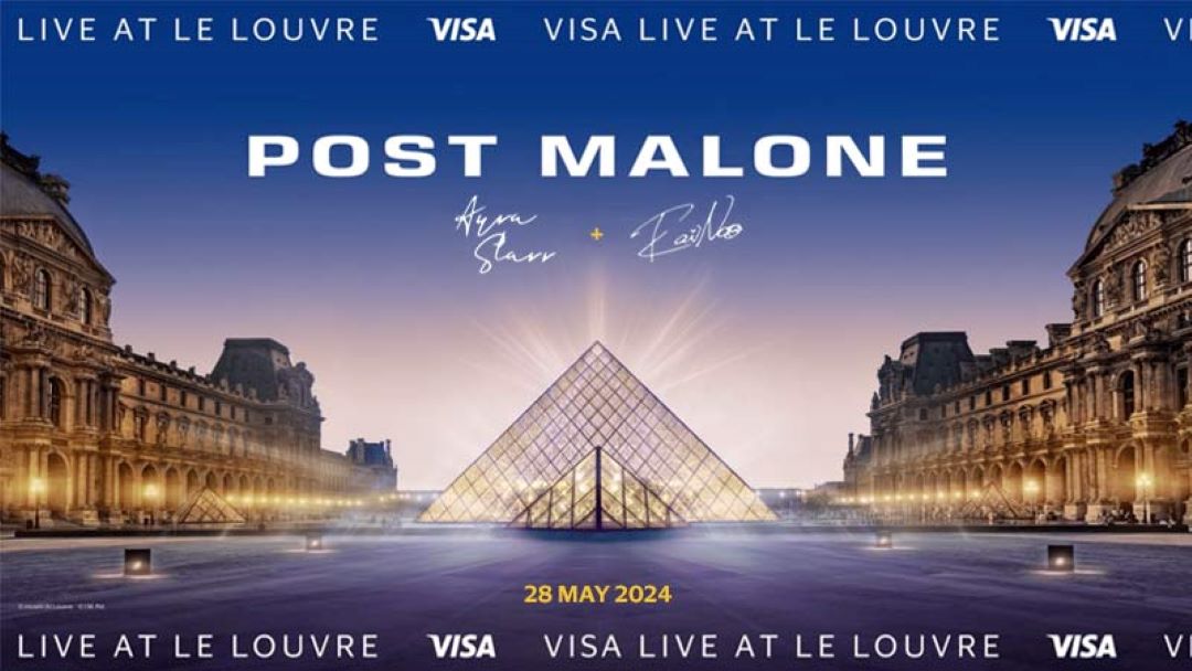 Visa khởi động Thế vận hội mùa hè tại Paris với buổi hòa nhạc “Visa Live at le Louvre”